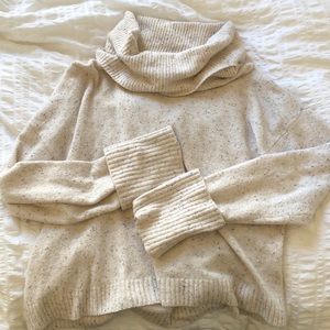 Speckled, Oversized Sweater